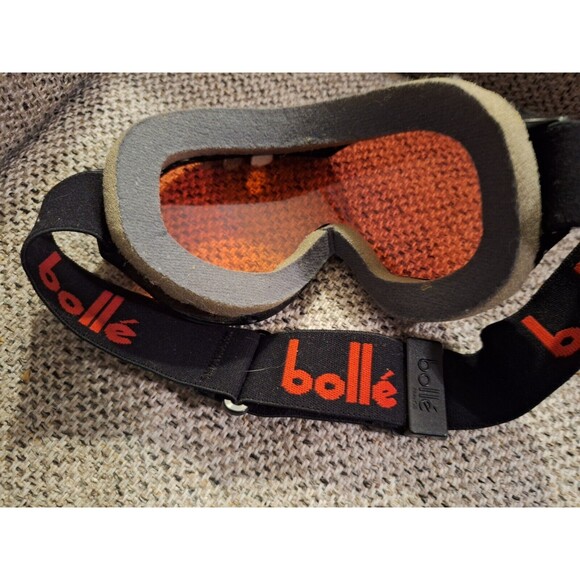 Bolle Chrono Sun UV Goggles Vermillion Red Lens Safety Tactical Ski Snow Strap - Picture 2 of 8